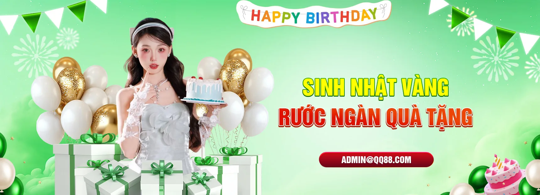 QQ88 banner mừng sinh nhật
